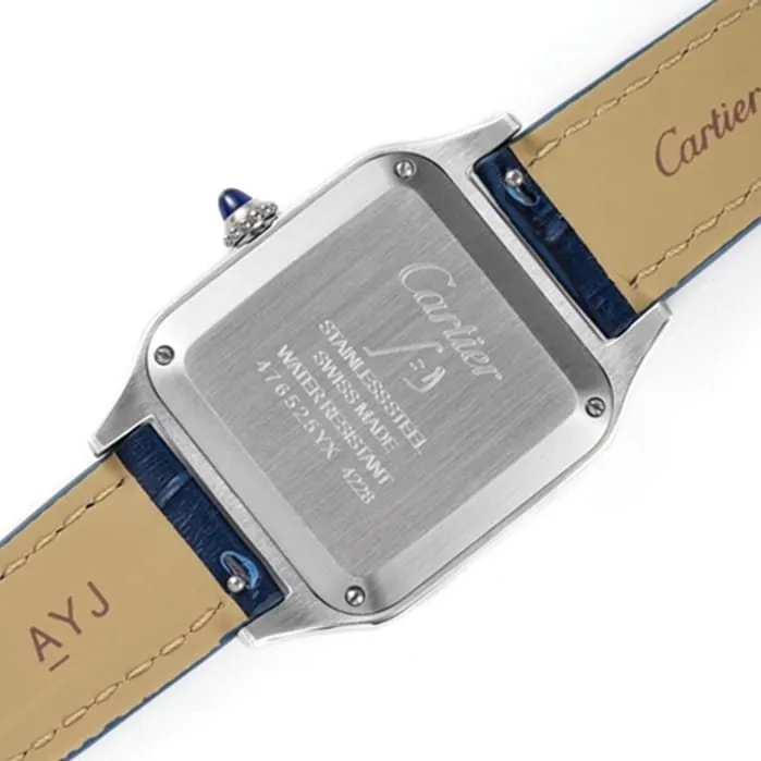 New masterpiece CartierCartier Santos couple watch detail shots