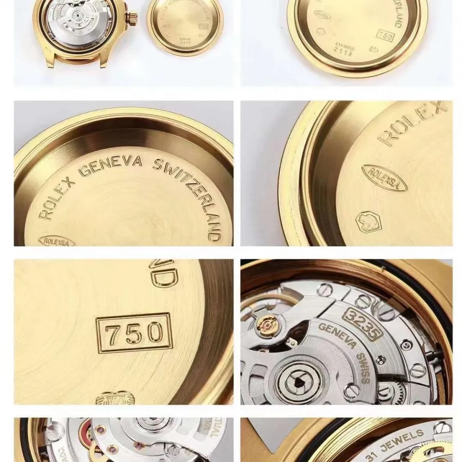 Gold factory Rolextop-tier watch Yacht-Master 226658 genuine and fake comparison evaluation appearance live photos