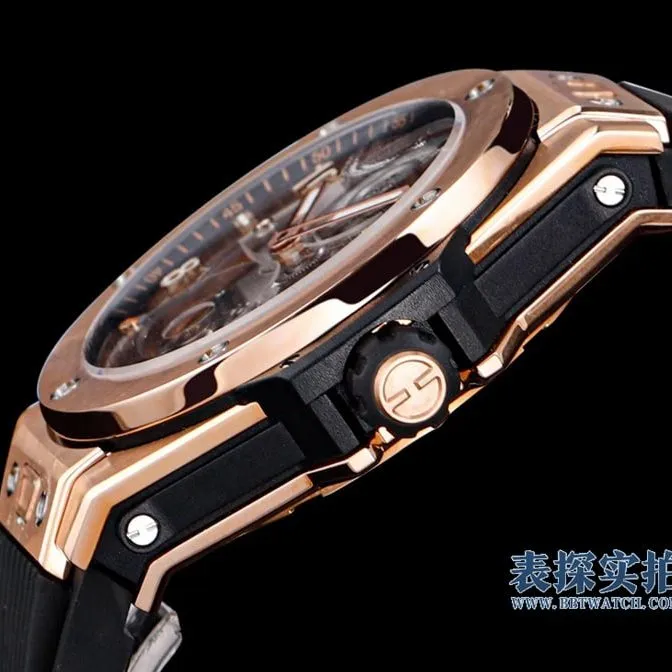 Hublot Big Bang skeleton tourbillon rose
