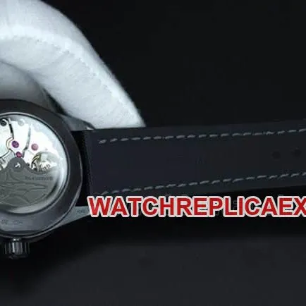 GF Factorytop-tier watch Blancpain2021 new ceramic fifty fathoms green super cool men's green dial nylon strap mechanical watch front view