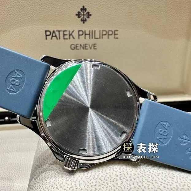 MMA factory Patek Philippe5067A grenade top-tier 1:1super watch ladies blue dial diamond rubber model picture and price front live photo