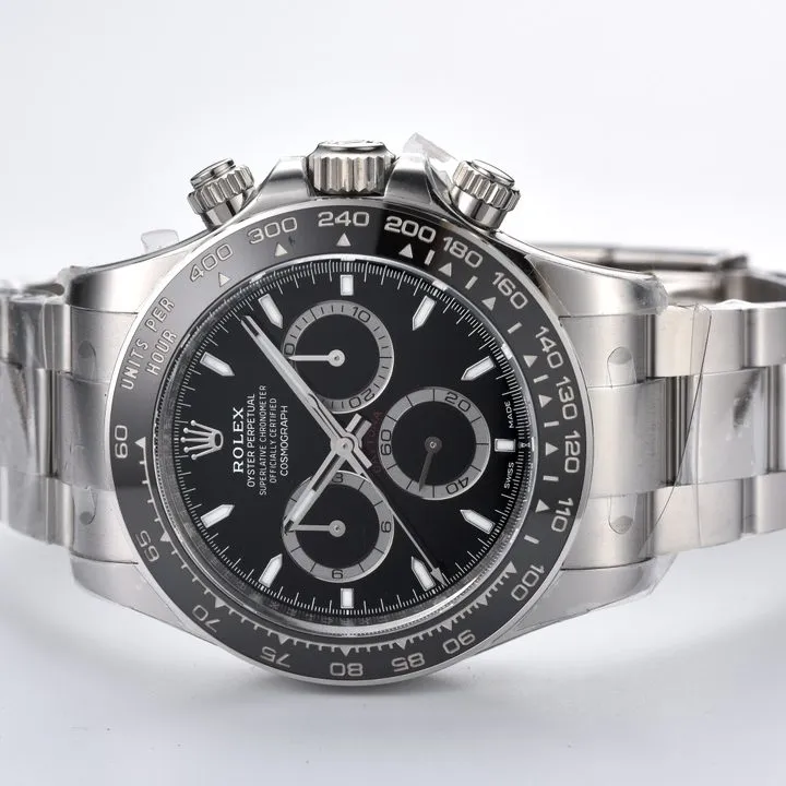 C Factory Black Di Rolex Daytona Top collectible watches 4131 Movement m126500ln-0002