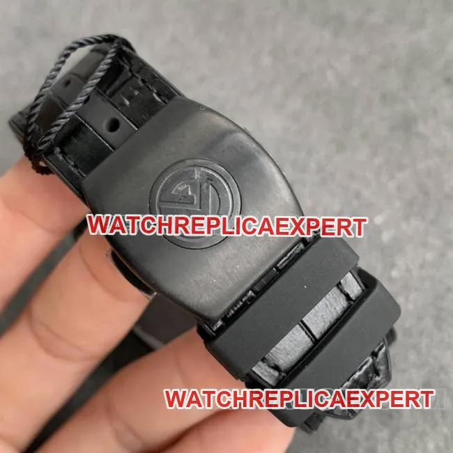 Frank Muller ABF factory collectible watch V45black dial black shell leather braceletfront live photo