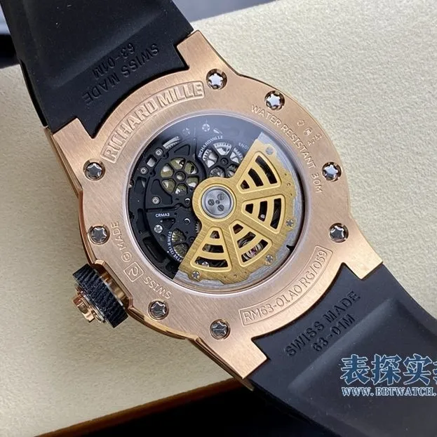 How much does top-tier Richard Mille men's series RM63-01 DIZZY HANDS watch cost?