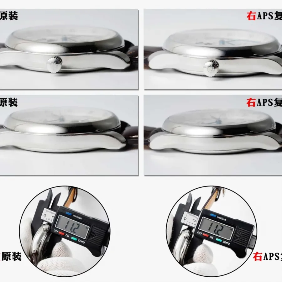 APS factory Longinestop-tier watch famous craftsman silver white dialmoon phaseL2.909.4.78.3 real and fake comparison evaluation appearance live photos