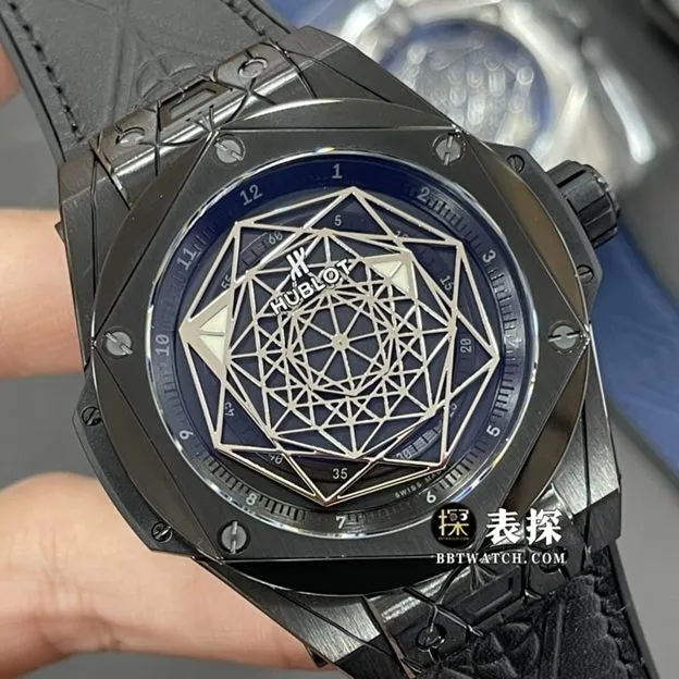 Hublot ceiling classic,wwf Big Bangreplica watch,front view