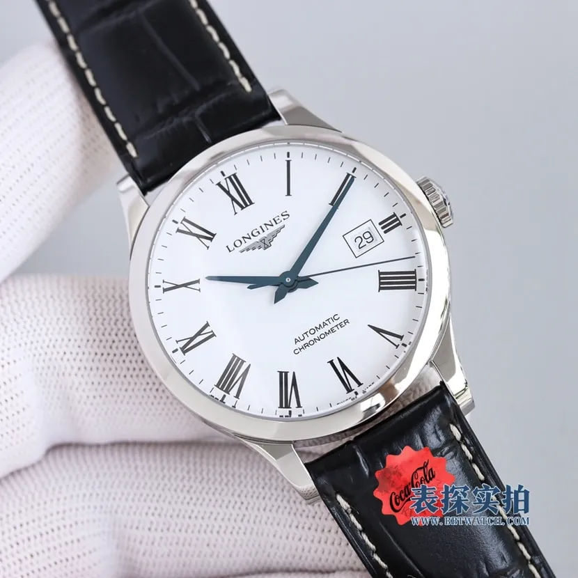 How much does top-tiersuper cloneKL factory Longines pioneer white steel men's mechanical watch cost?