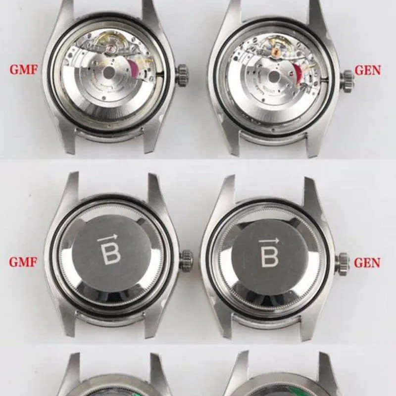 GMRolex Air King 116900-71200 real and fake comparison review detail shots