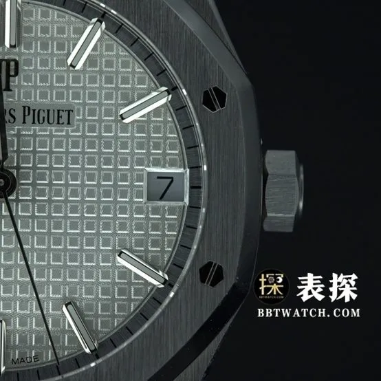 ZF factory Audemars Piguet Royal Oak 15500V2 top collectible watches men's white disk steel strap models pictures and prices back real photo