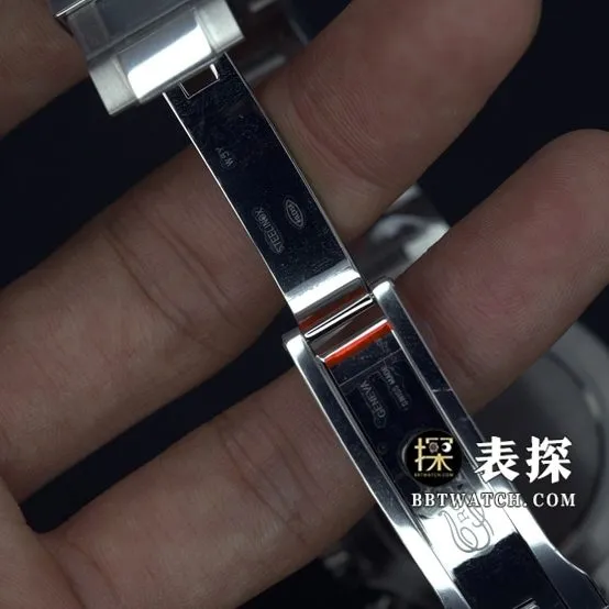 BT factory Rolex Daytona watch black dialsteel bracelet pictures and prices front live photo