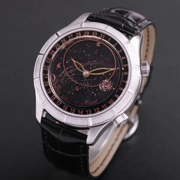 Patek Philippe super a watch complex function starry sky series 5106R/5102/6104 green dial front view