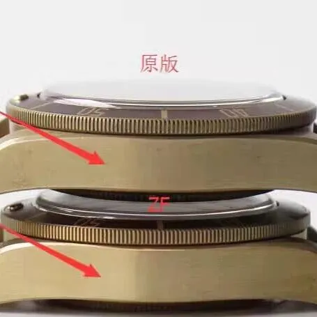 Tudor1:1replica watch,zf Biwan watch, front comparison picture