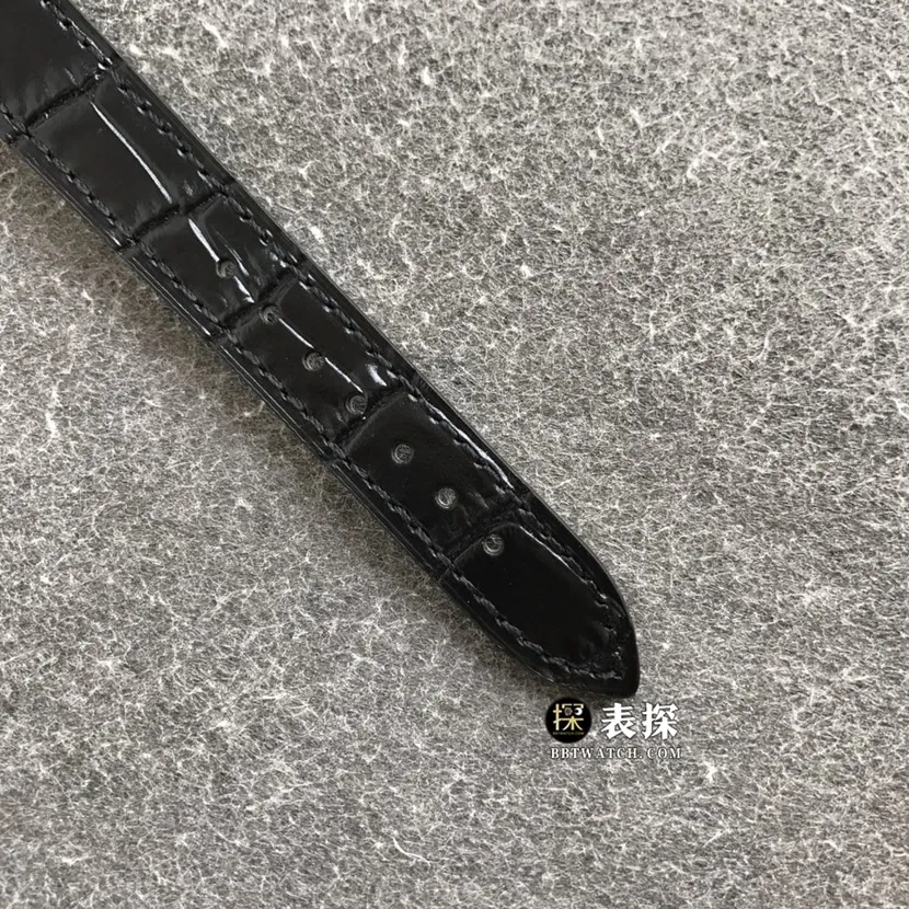 TWF factory Chopard women's five-bead happy diamond watch women's white dialleather strap model pictures and prices front live photo