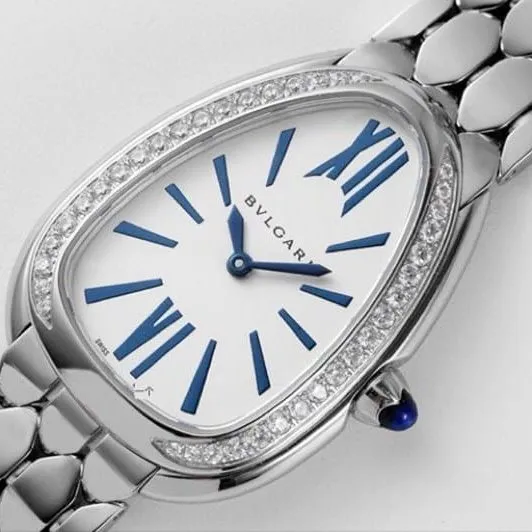 Top Bulgari Ladies Watch Luminous Snake Shadow, A Blessing for Women, Front View
