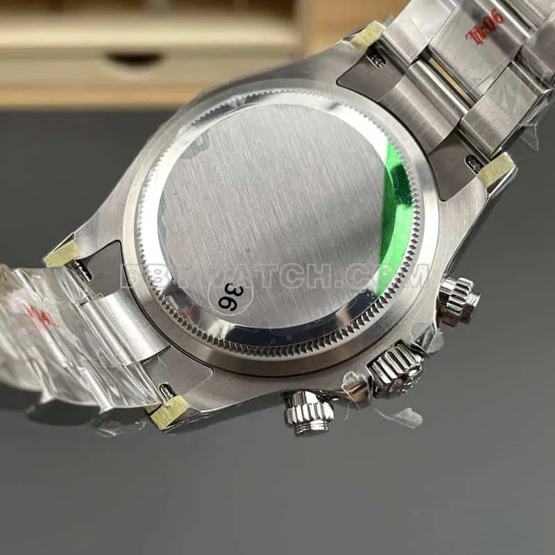 VSRolexDaytonatop-tier 1:1super clonewhite dial126500side live photo