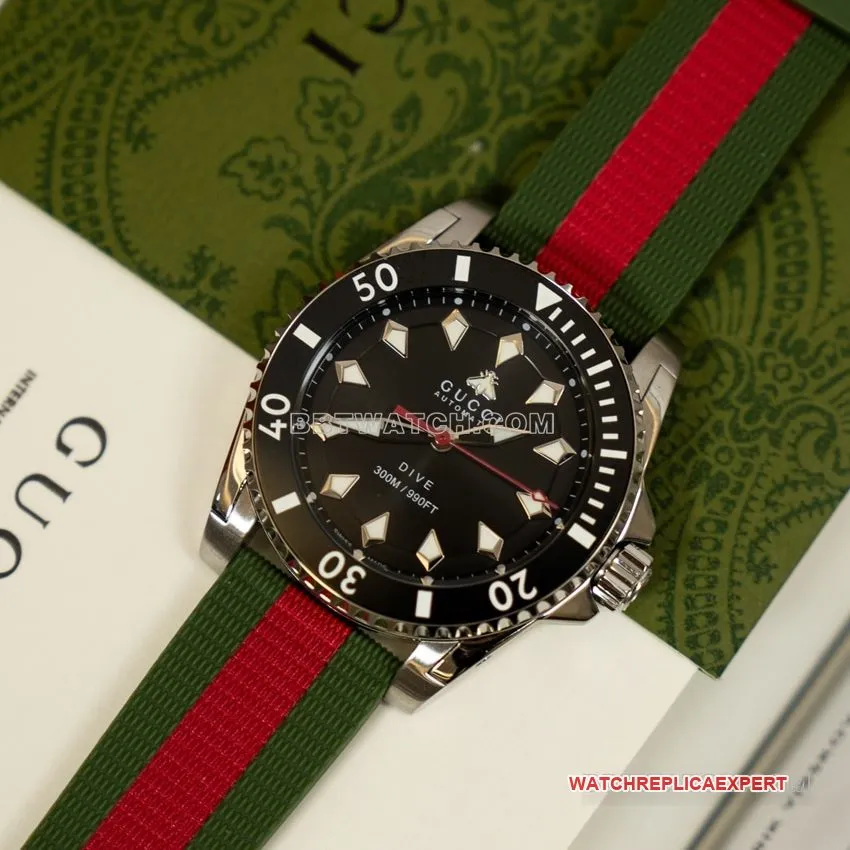 Gucci 1:1super clone2024 new black dialYA136349front live photo