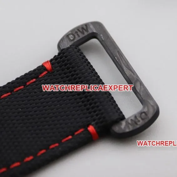 VS factory Rolex Submariner top imitation black plate carbon fiber red ring strap models front real picture