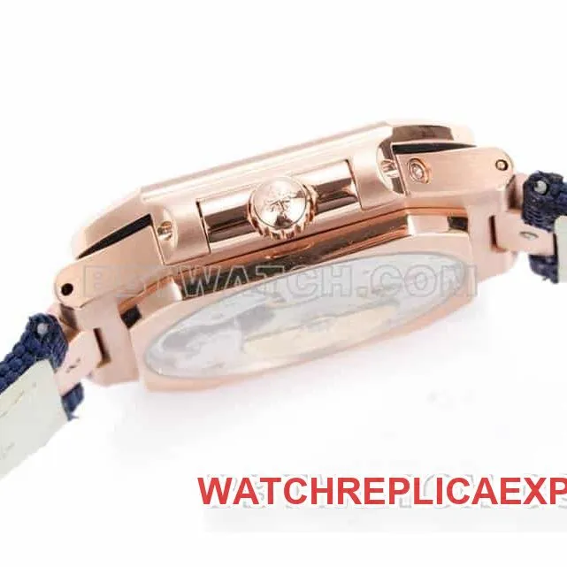 3K FactoryPatek PhilippeCUBITUS1:1super cloneblue dialrose gold5822front live photo