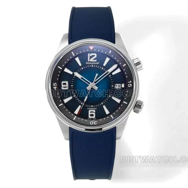 BLS factory Jaeger-LeCoultre Beichen 1:1top-tier replicablue dial rubber model 906868Jfront live photo