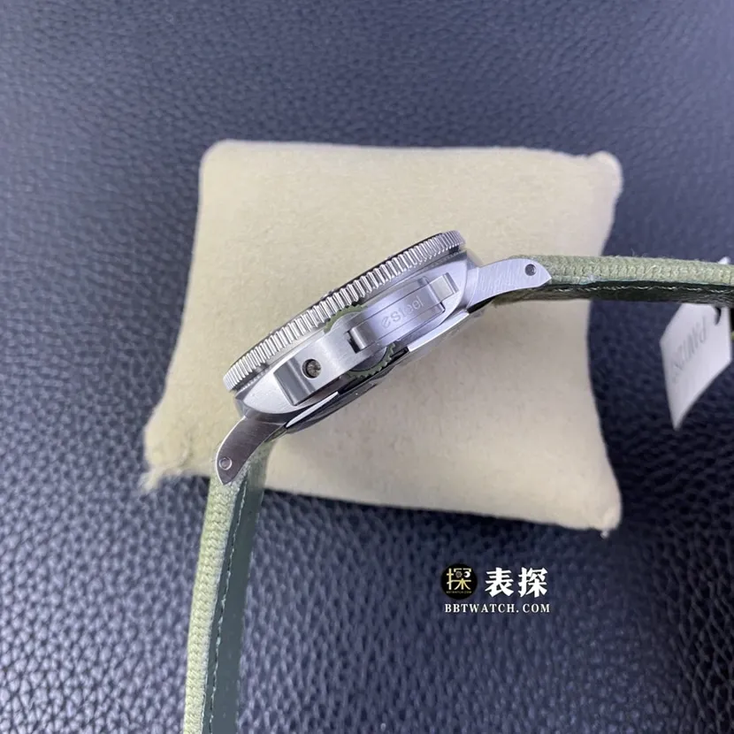 SBF factory Panerai sneak PAM012871:1super watch men's jade green dialleather strap picture and price front live photo