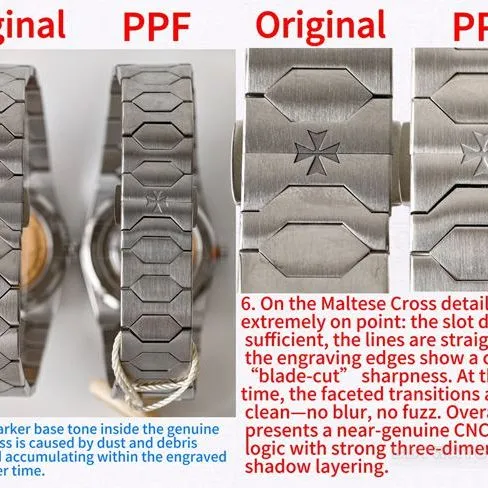 PPF FactoryVacheron Constantin historical masterpiece top-tier watch 4200 contrast Genuine difference appearance live photos