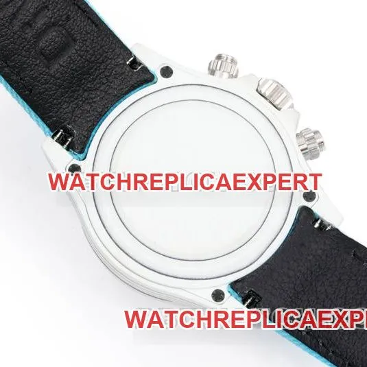 collectible watch DaytonaTW factory Rolex light blue dialdiamond bezel blue nylon braceletfront live photo