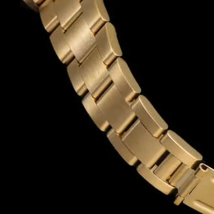 top-tier watch Rolex retro series chronograph manual chronograph movement 18k gold plate men's watch front view