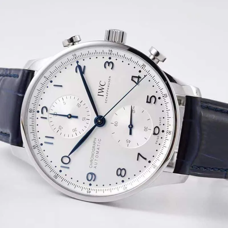 IWCIWCsuper watch Portuguese series IW371615 watch front view