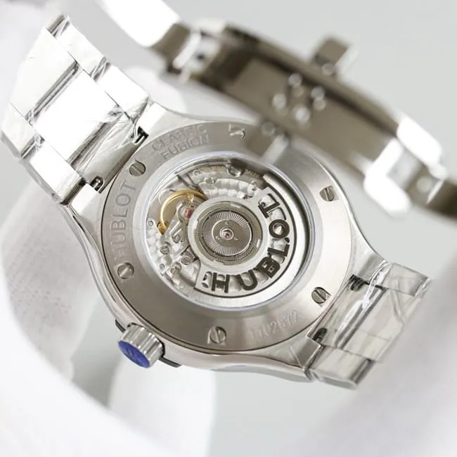 top-tier replicaHublot Big Bang Sang Bleu series V3 upgraded version tattoo watch front view