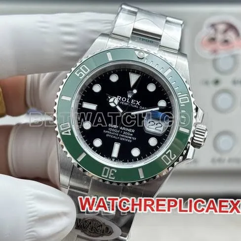 WKD Factory Rolex Submariner 41mm Green Dial 126610 Real Shot Photo