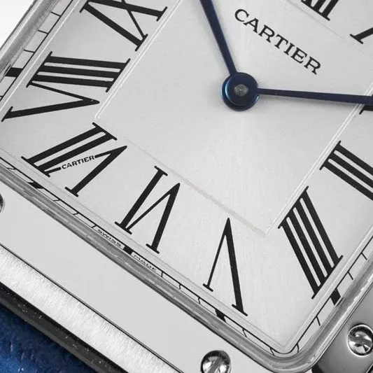 Cartier high-quality watch Cartier Santos SANTOS-DUMONT series WSSA0022 couple watch front view