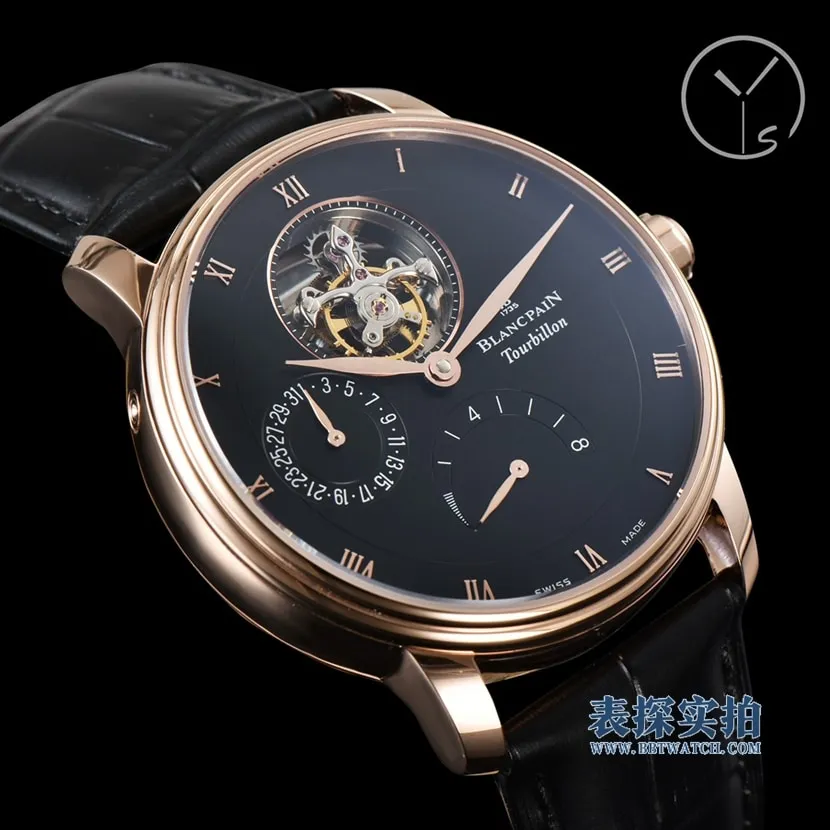 Dachang high-quality YSBlancpain upgraded version of the classic series tourbillon men's mechanical watch movement