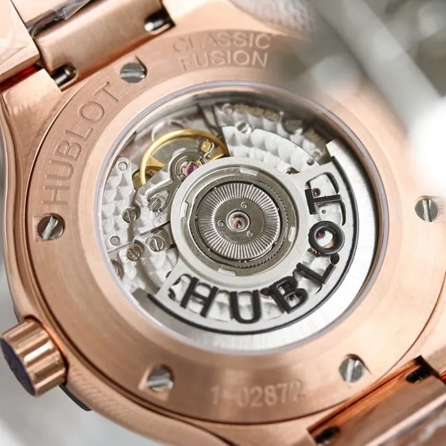 top-tier replicaHublotBig Bang Sang Bleu series V3 upgraded version steel bracelet tattoo watch front view