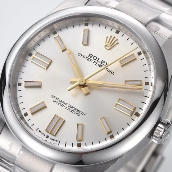 Rolex1:1,Oyster Perpetual watch,front live photo