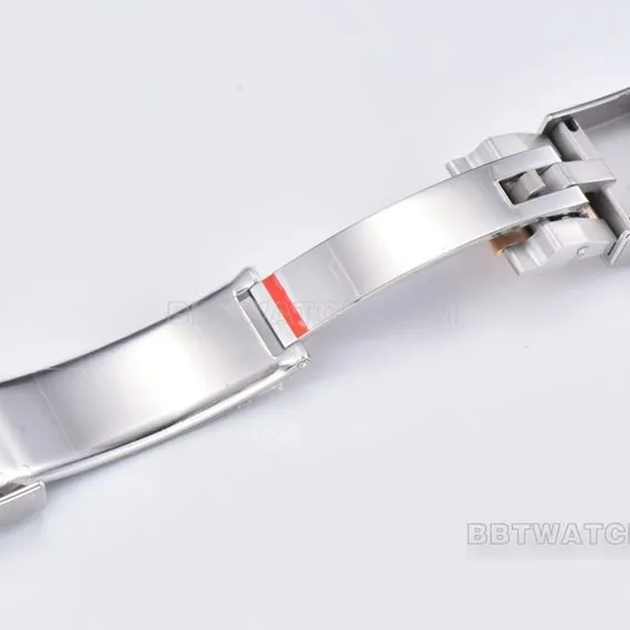 Factory C Rolex Yacht-Master 1:1super cloneblack dial gold steel bracelet model m126621-0002side live photo
