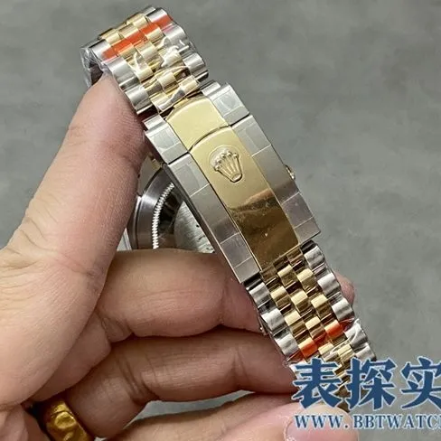 GMRolextop-tiersuper clonegreen dialDatejust41mm watch_How much does it cost_Pictures_How is the workmanship? Front