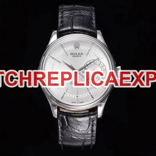 Rolex Cellini independent small second 3165movementreplica series watch comparison review bottom cover picture