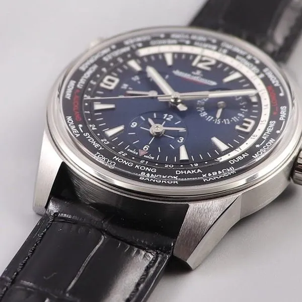 ZF Jaeger-LeCoultre Polaris Watch Review - Multifunction Mechanical Watch with Power Reserve Indicator - Front View