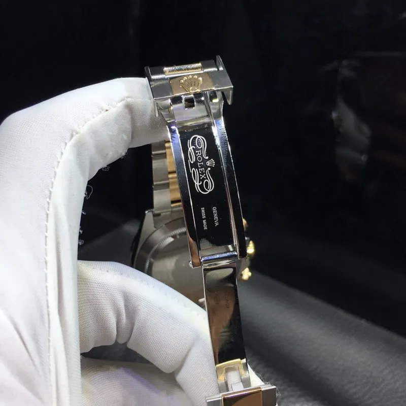 RolexrolexDaytona18Kyellow gold mechanical men's watch detail shots
