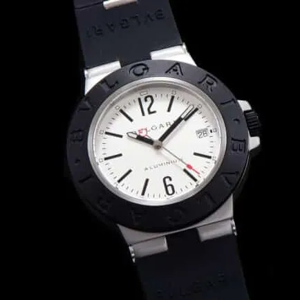 top-tier replicaBvlgariSteve Aoki white steel joint watch detail shots