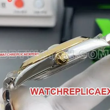 1:1replica watch log VS FactoryRolexwhite dial3235 mechanical 36mmfront live photo
