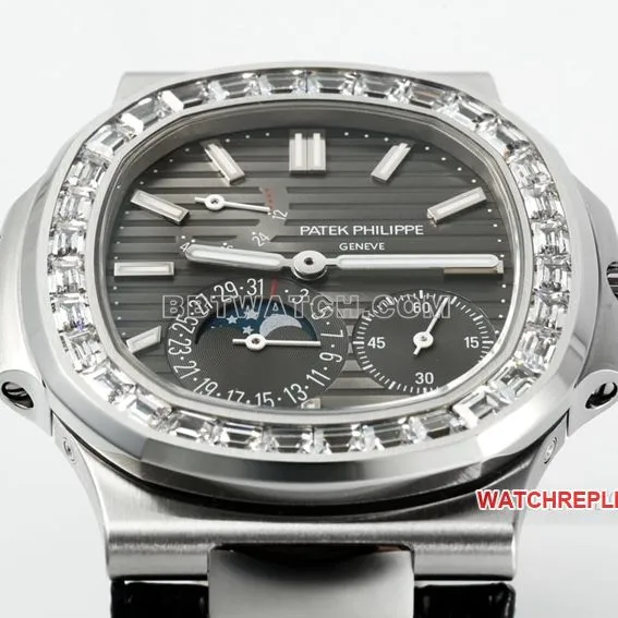 PPF FactoryPatek Philippe sporty and elegant 1:1super clone2024 new Nautilus5724Gside live photo