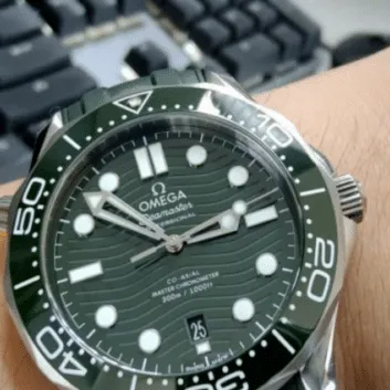 Omega Seamaster 210.32.42.20.10.001: Green