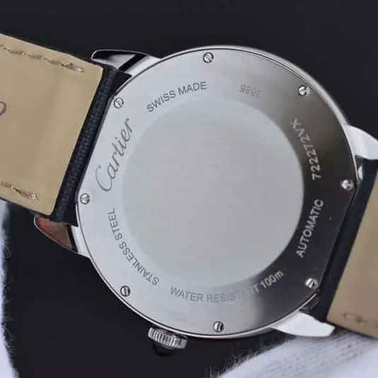 CartierRonde de Cartier series WSRN0002replica genuine and fake comparison review front view