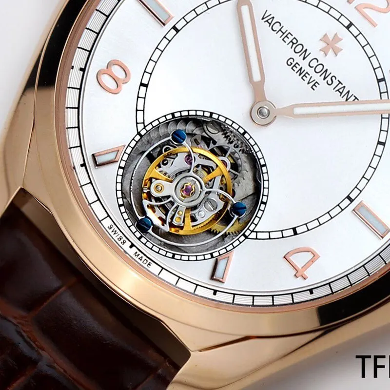 Vacheron Constantintop-tiersuper watch Wulu type series automatic tourbillon men's watch front view