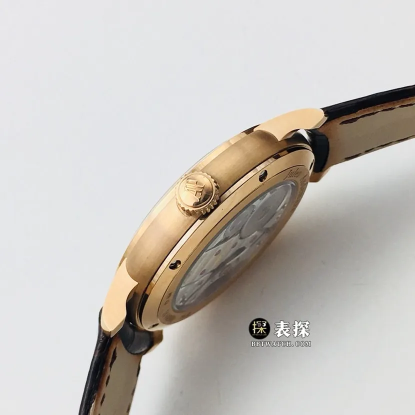 TW factory Audemars Piguettop-tier 1:1high-quality watch men's dark brown dial small second hand leather strap model pictures and prices front live photo