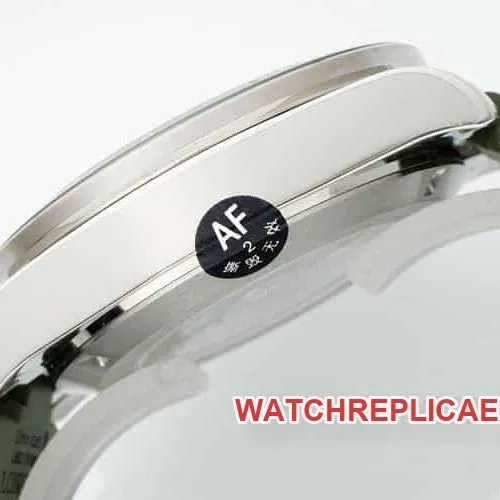 AF Longines Concast stop-tier silver gray dial green rubber model L3.835.4.02.9front live photo