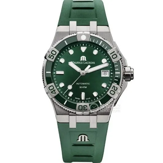 Amy 1:1super clonegreen dial rubber model AI6057front live photo
