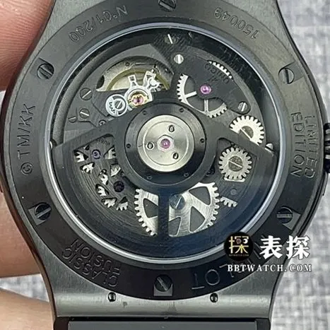 Hublot watch men's classic fusion top-tier watch sun disk rubber model pictures and prices clasplive photos