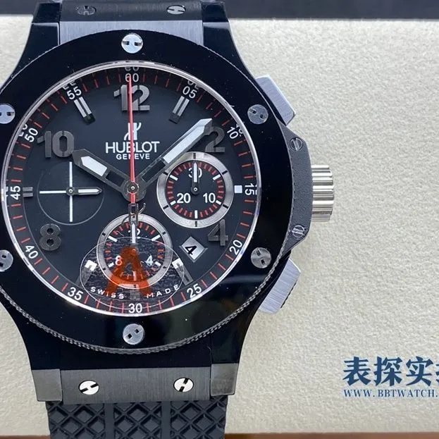 Big factory high-quality Hublot black dial big bang series chronograph watch movement